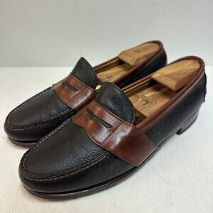 NEW HEELS Rancourt & Co. x H. S. Trask Moccasin Loafer Handsewn Maine USA 10.5 C